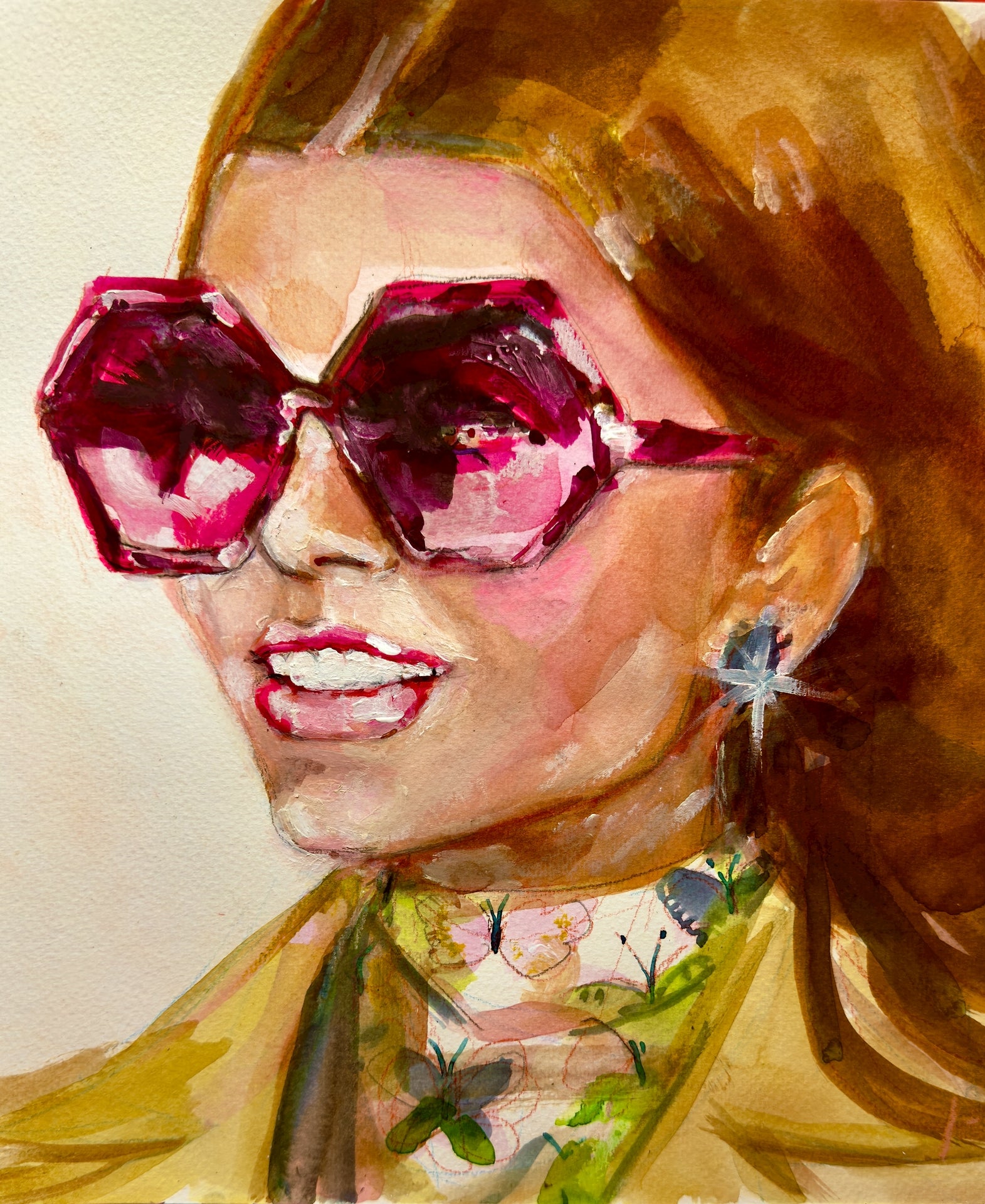 Jackie O Print
