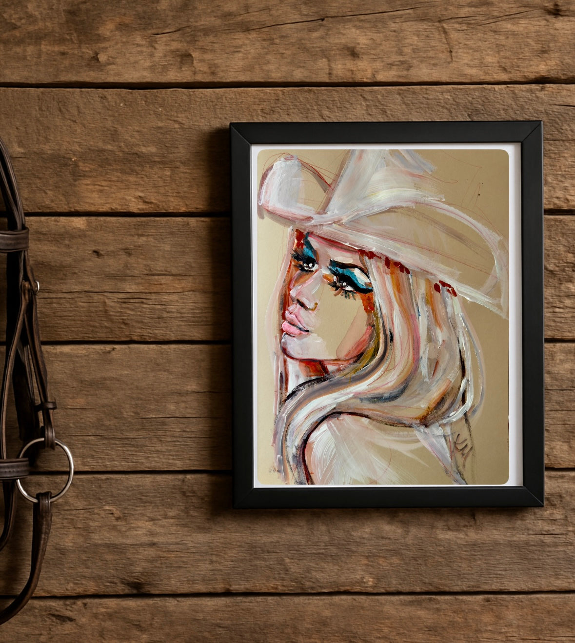 Cowgirl Maren Print