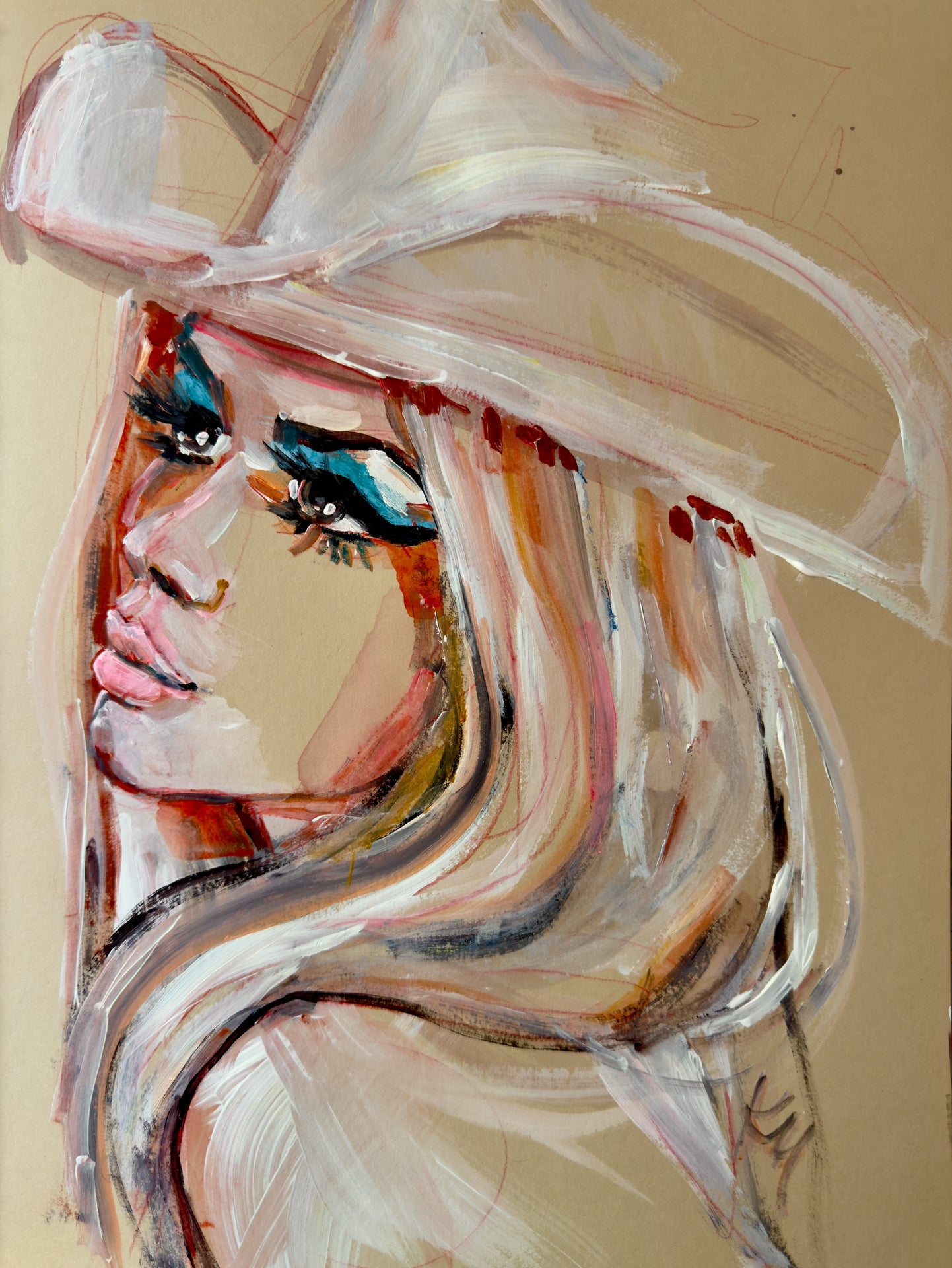 Cowgirl Maren Print