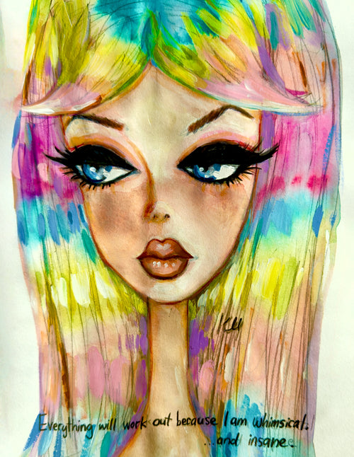 Whimsical Barbie Print