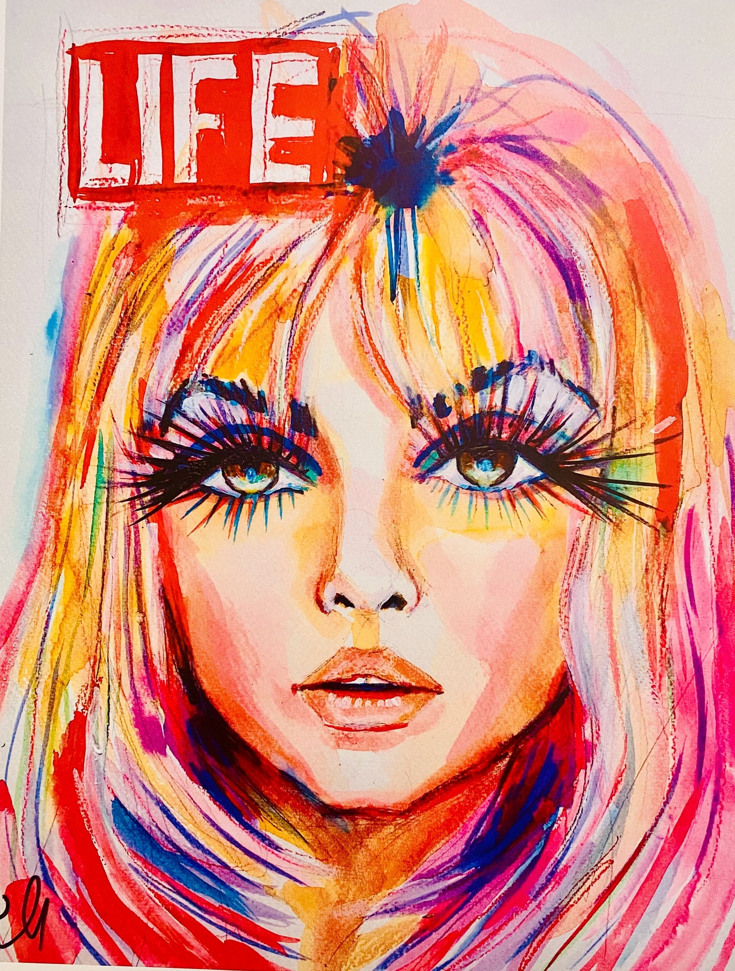 Sharon Tate Life Print