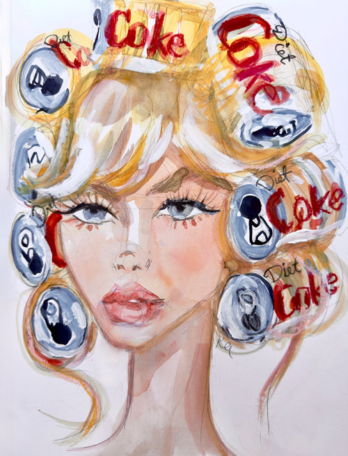 Diet Coke curlers original