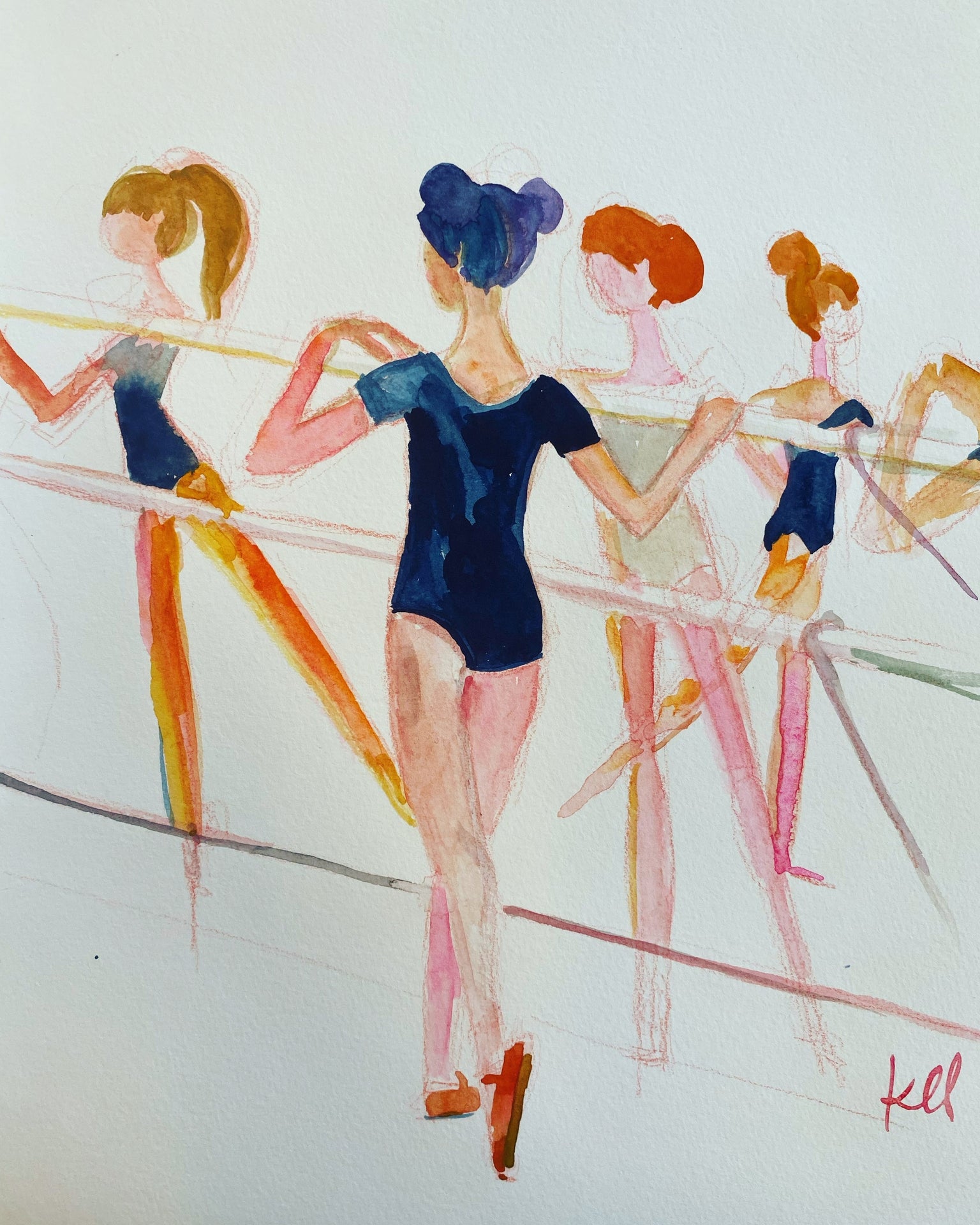Dance Class Print