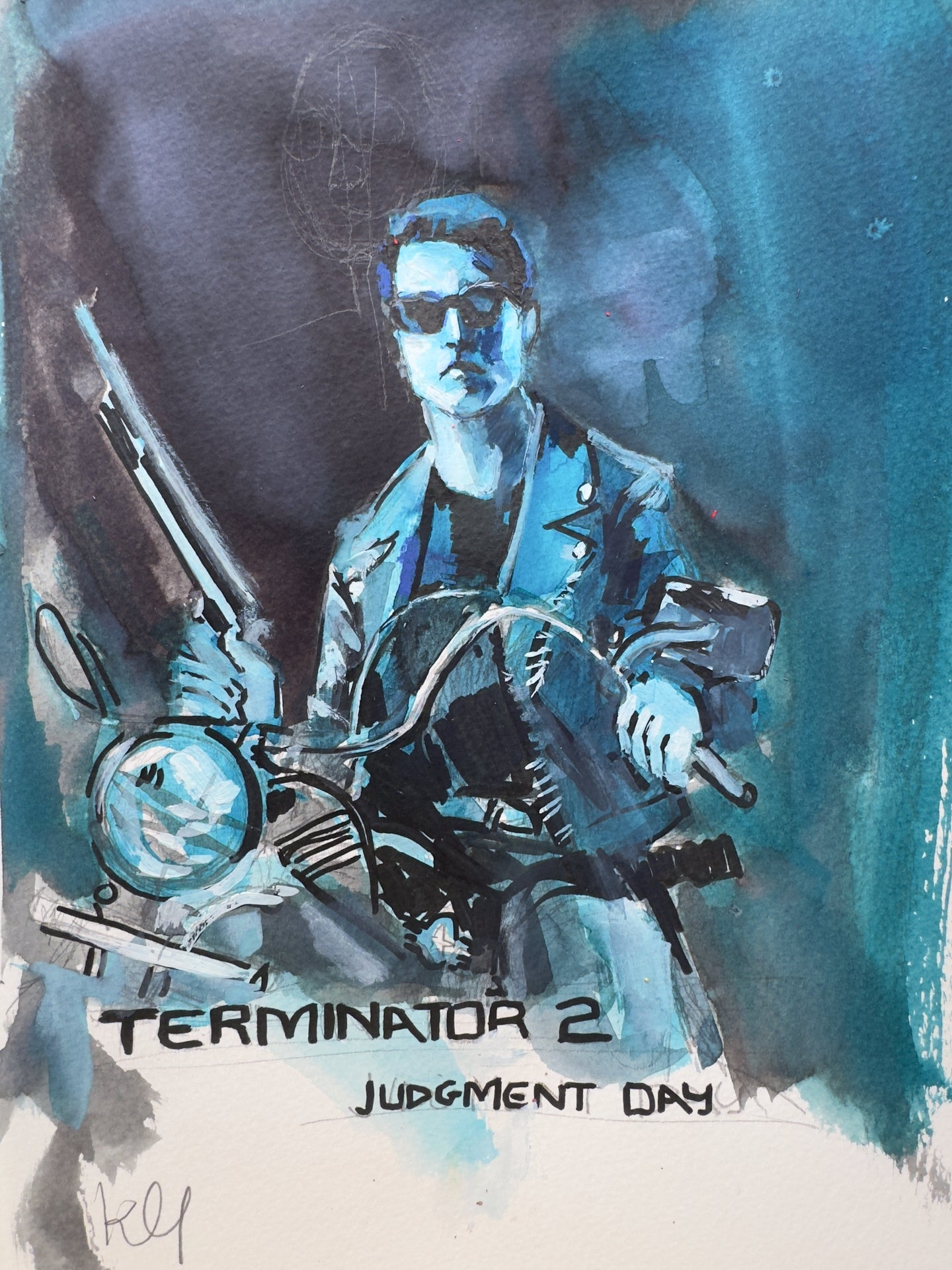Terminator 2 Print