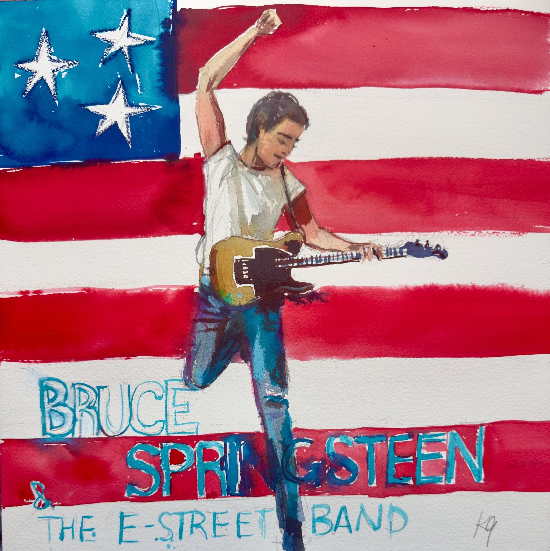Bruce Springsteen Print