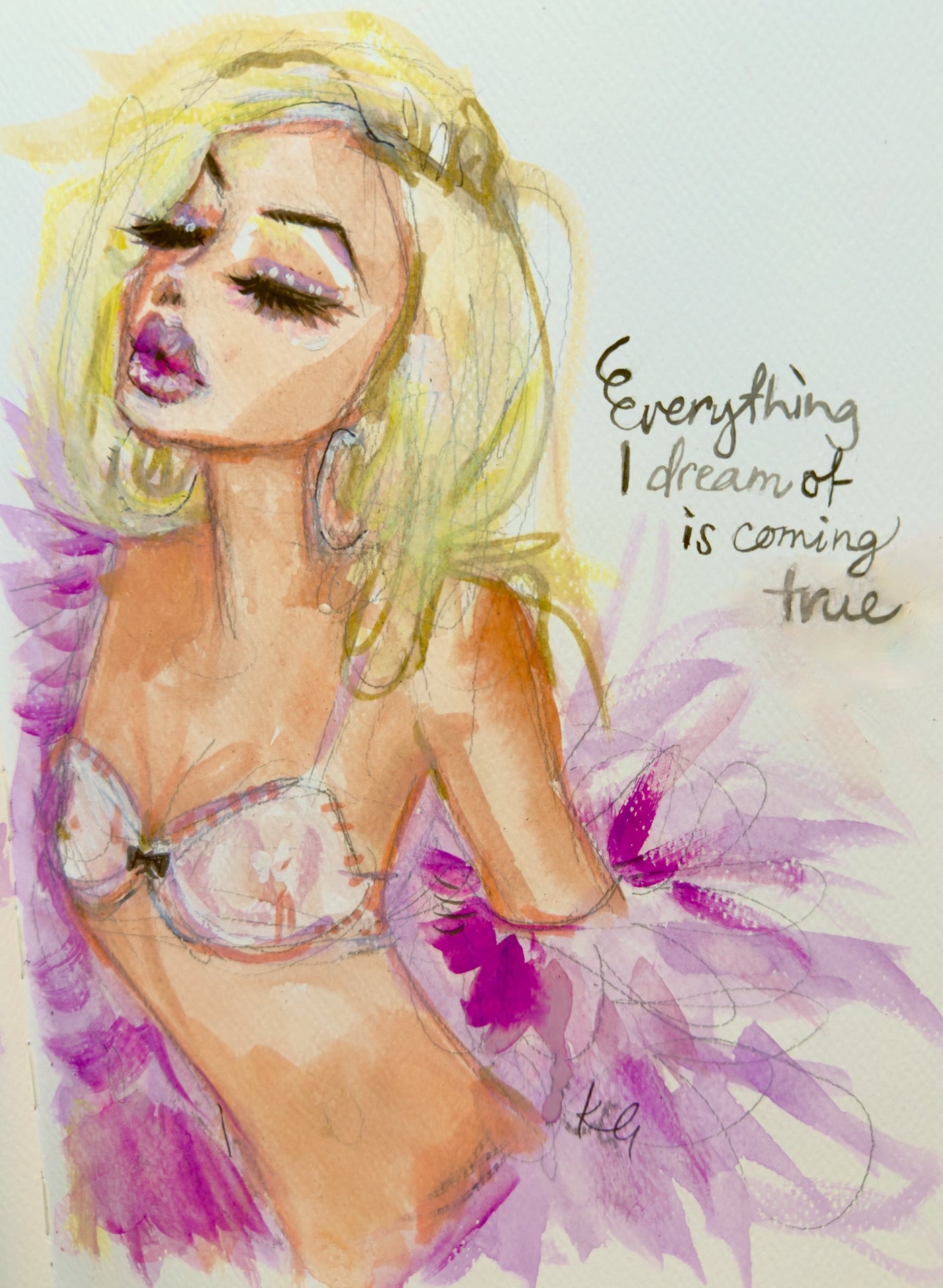 Everything I Dream Print