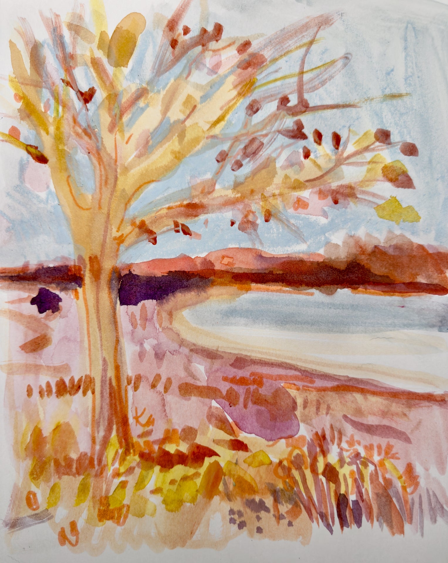 Fall Bay Print
