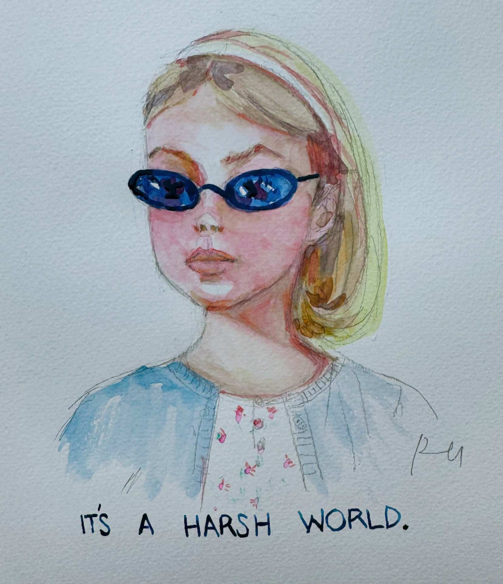 harsh world print