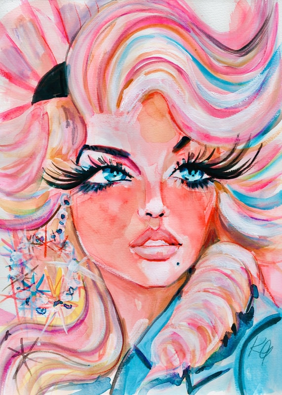 Young Modern Dolly Print