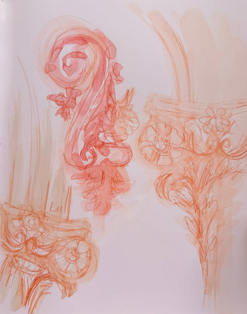 Roman Study Print