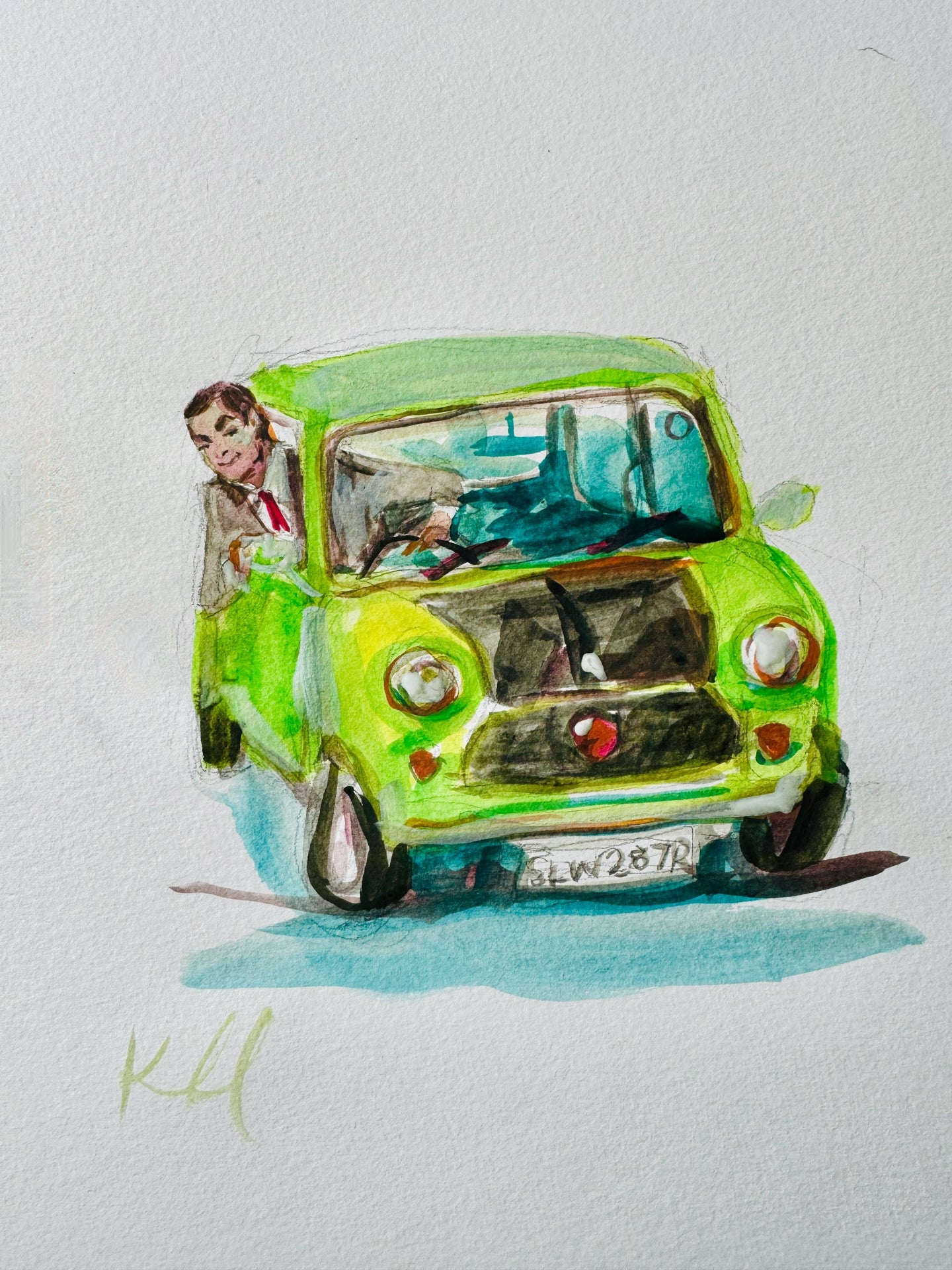 Mr Bean Print