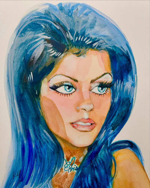 Lisa Marie Presley Print