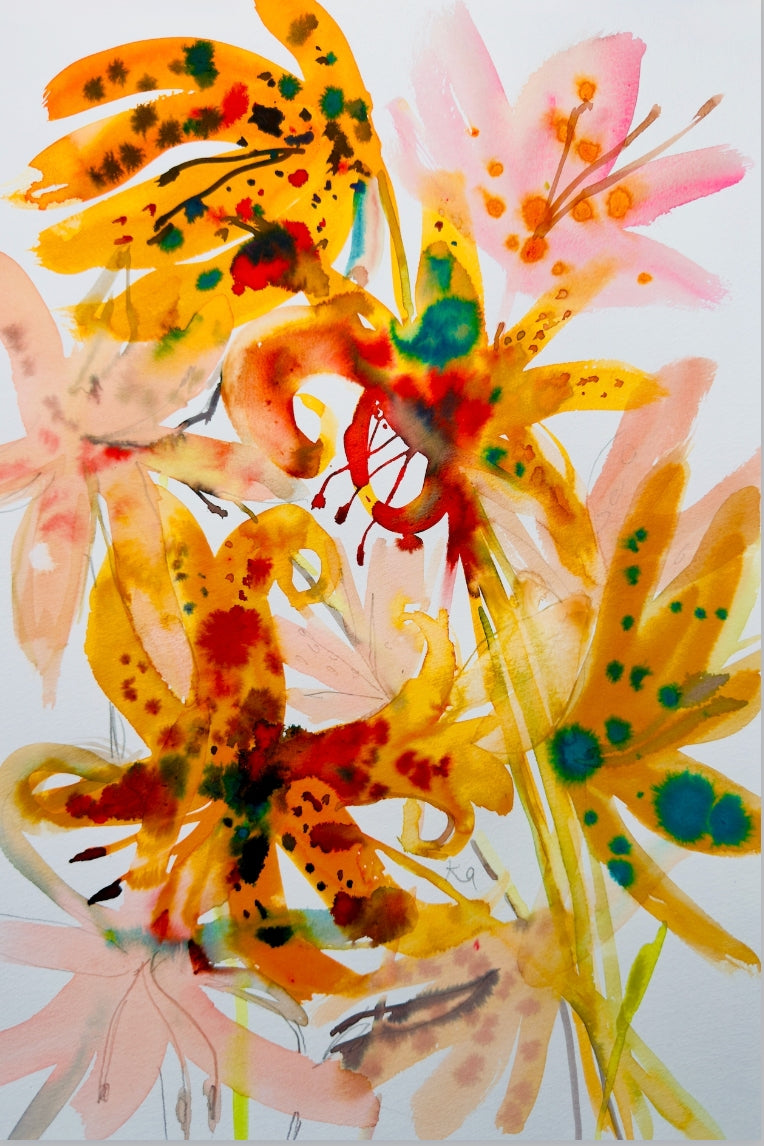 Tiger Lillies Print
