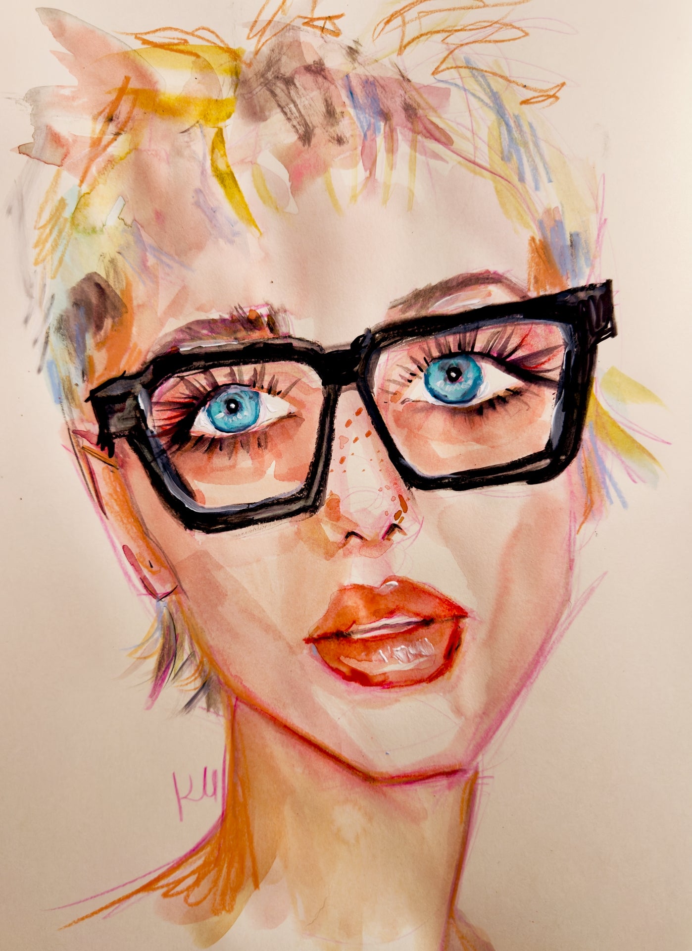 Emma Chamberlain Print