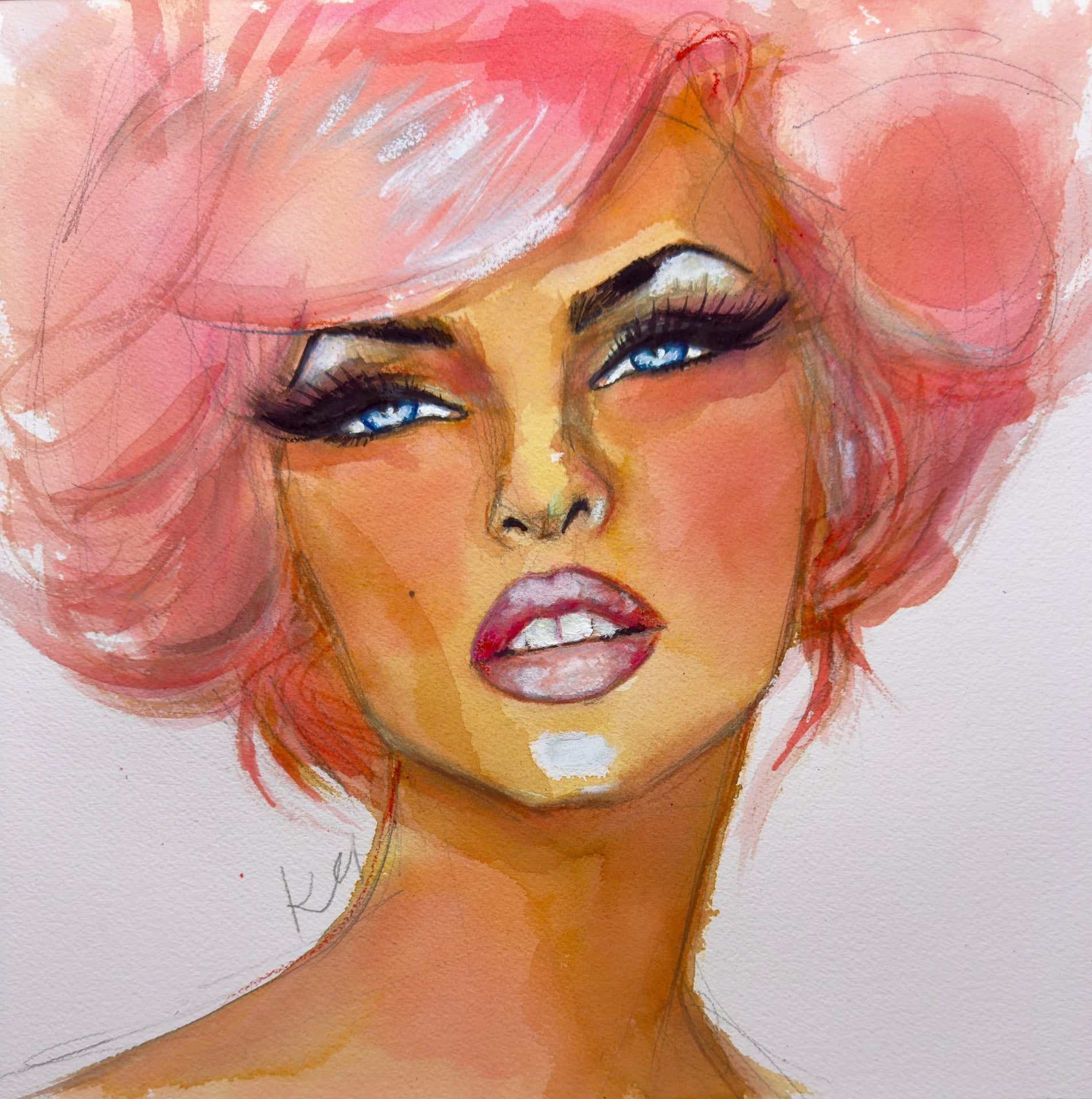 Linda Evangelista Print