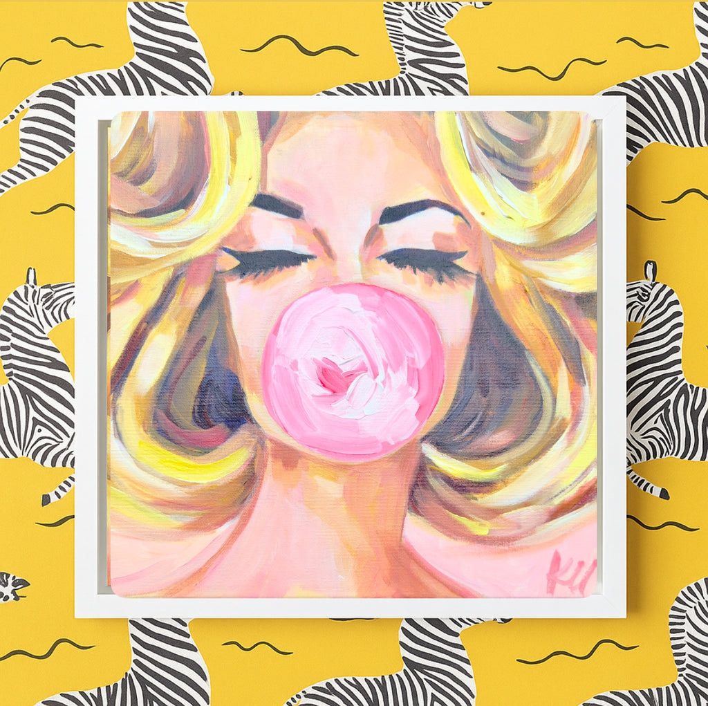 Dreamy Bubble Print.