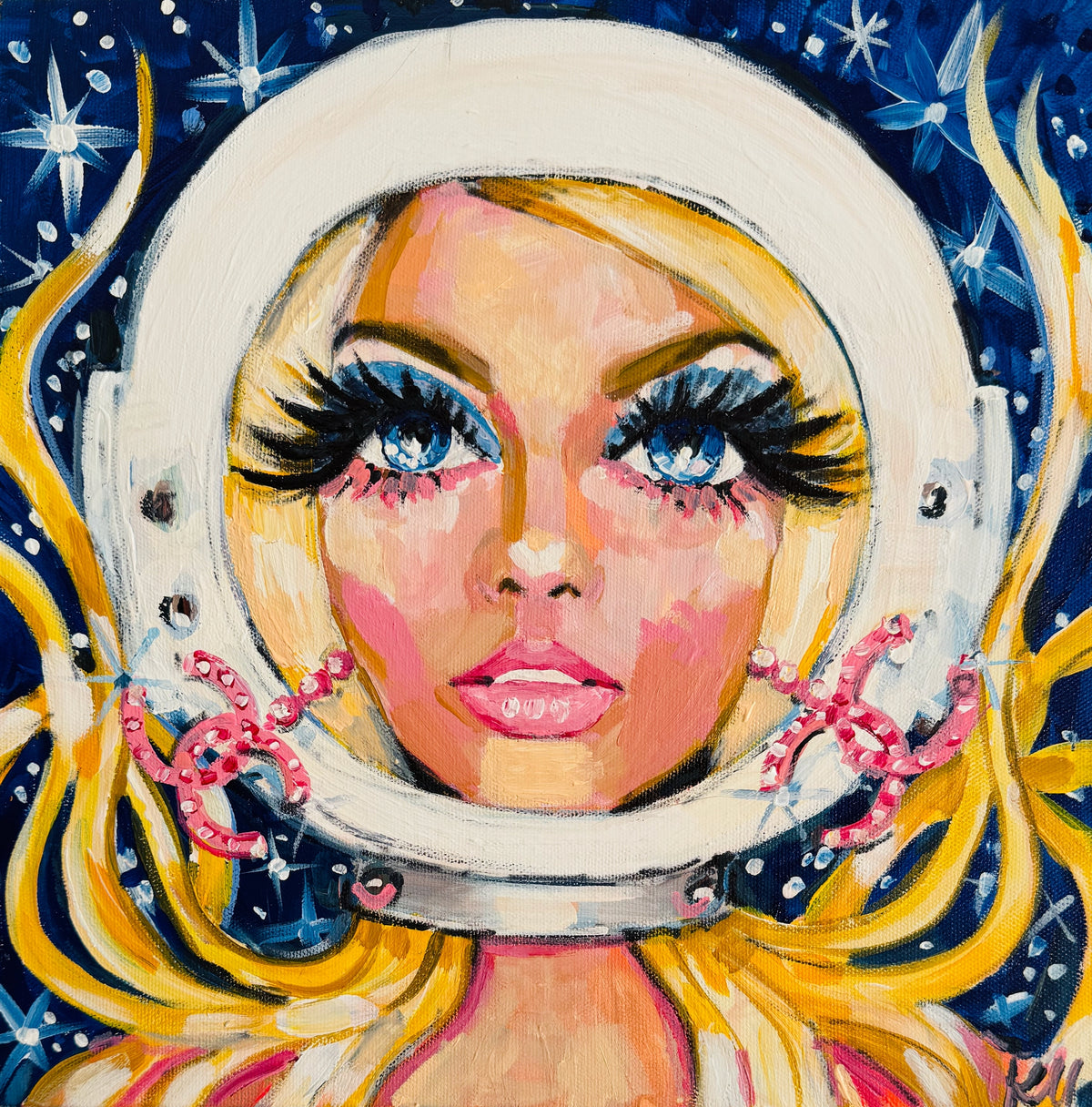 Chanel Space Barbie Print