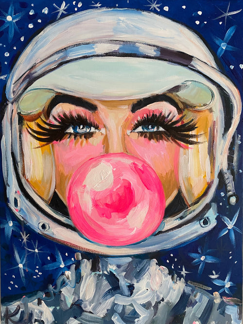 Spacey Girl Print