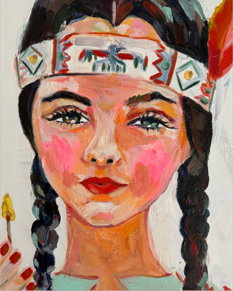 Wednesday Addams Print