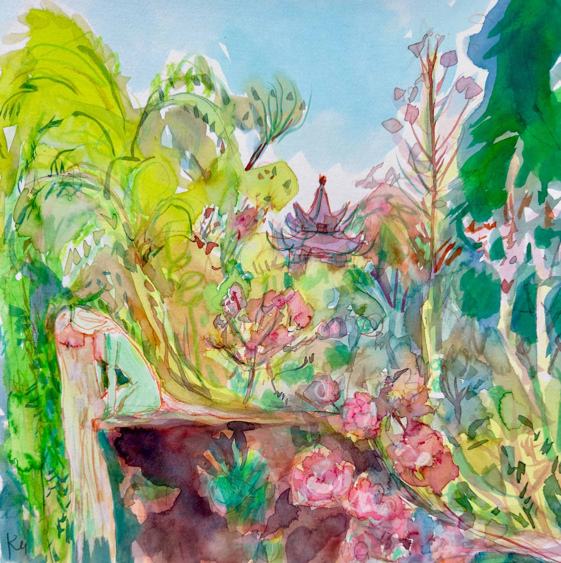 Spring Garden Print