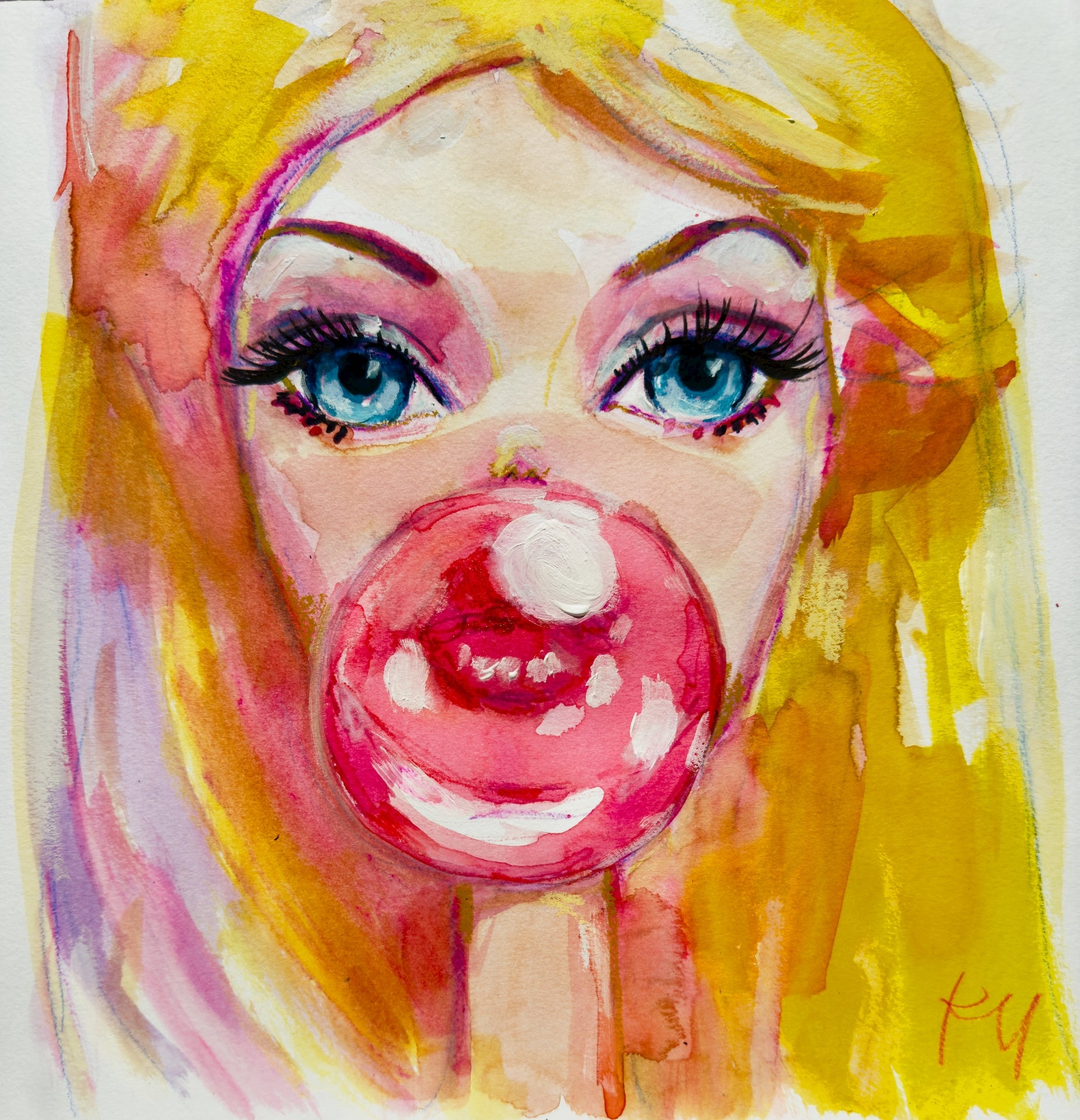 Barbie Bubblegum Print