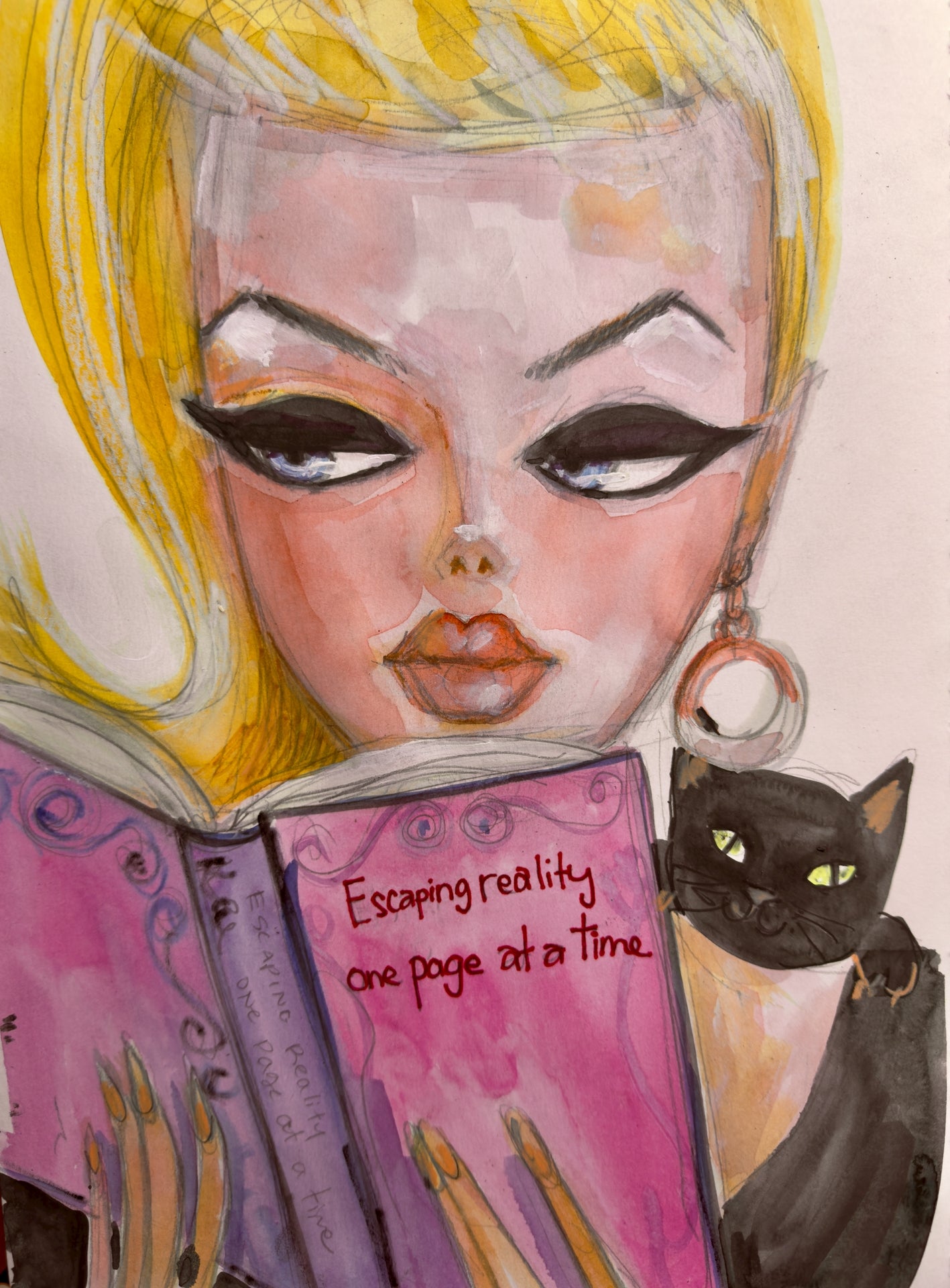 Escaping Reality Print