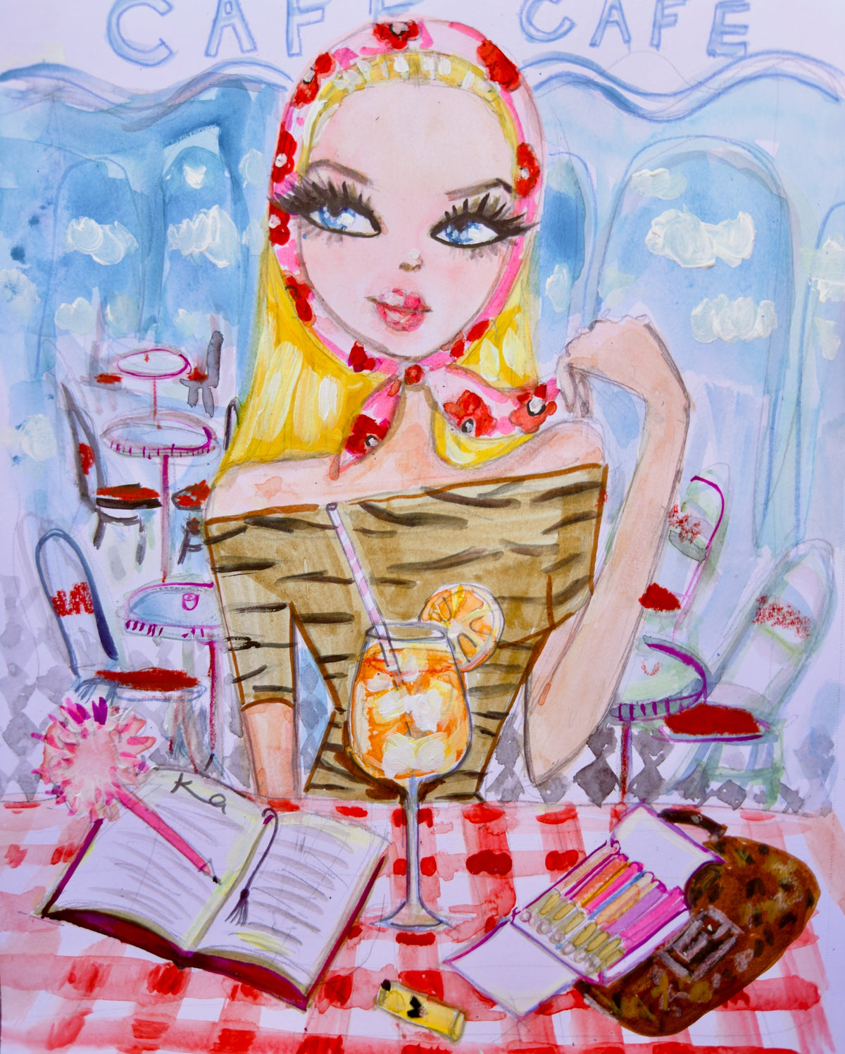 Chic Barbie Print