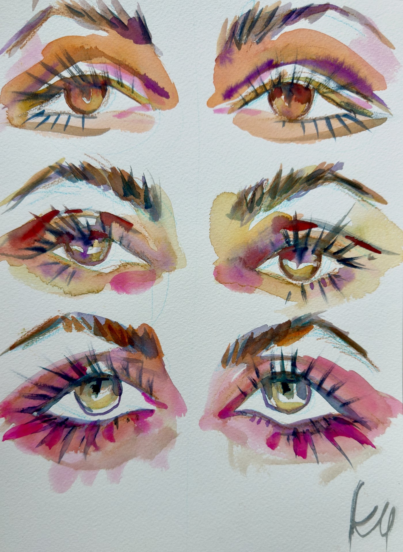 Sharon Tate Eyes Print