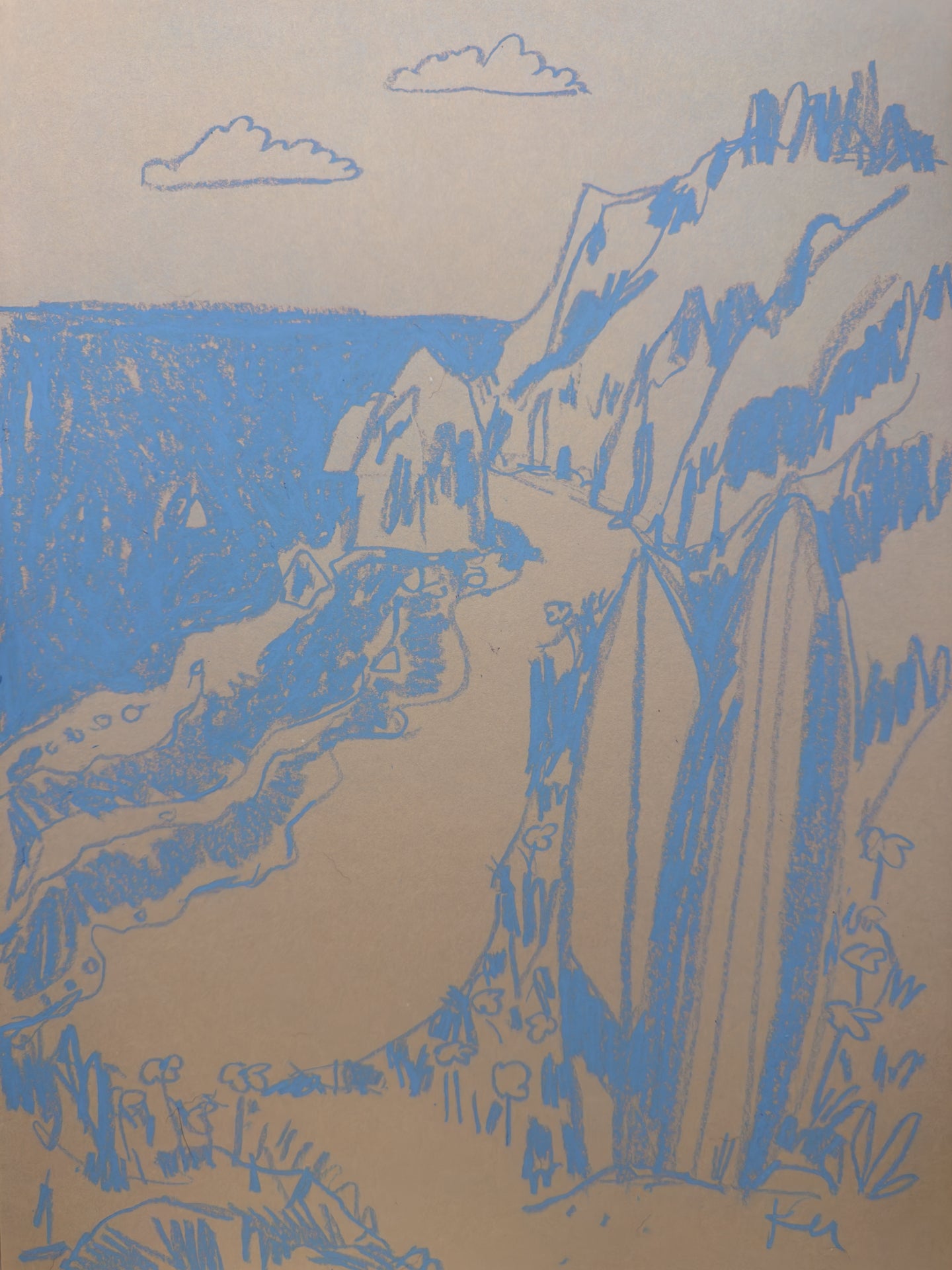 Surf Cove Print