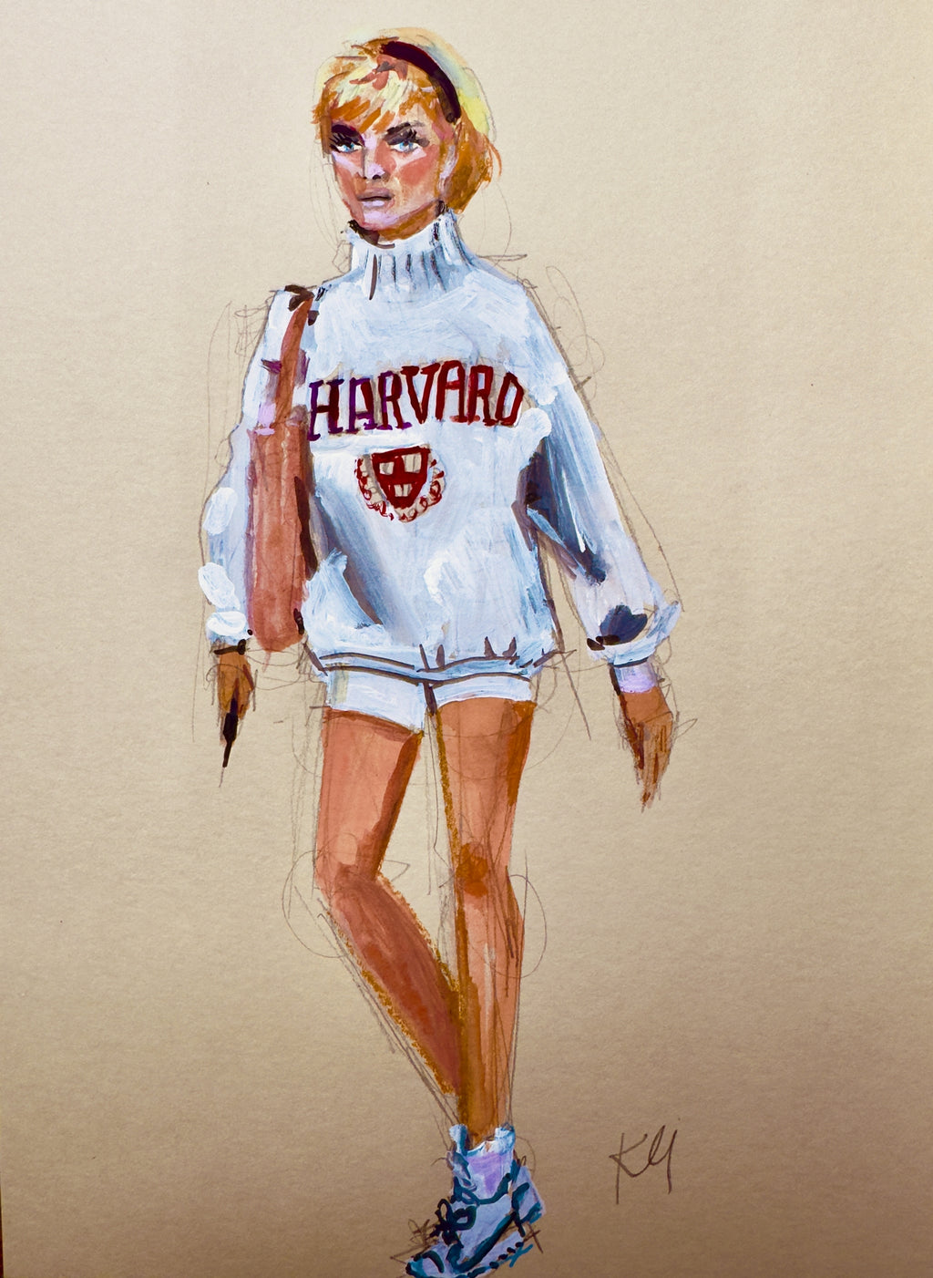 Princess Diana Harvard Print