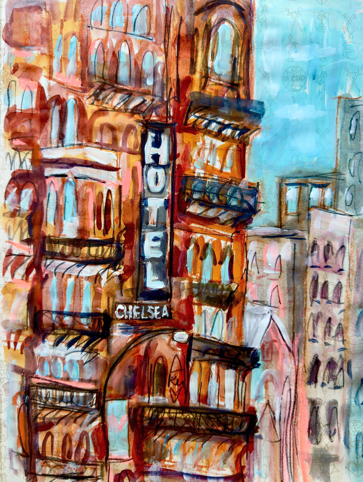 Chelsea Hotel Print