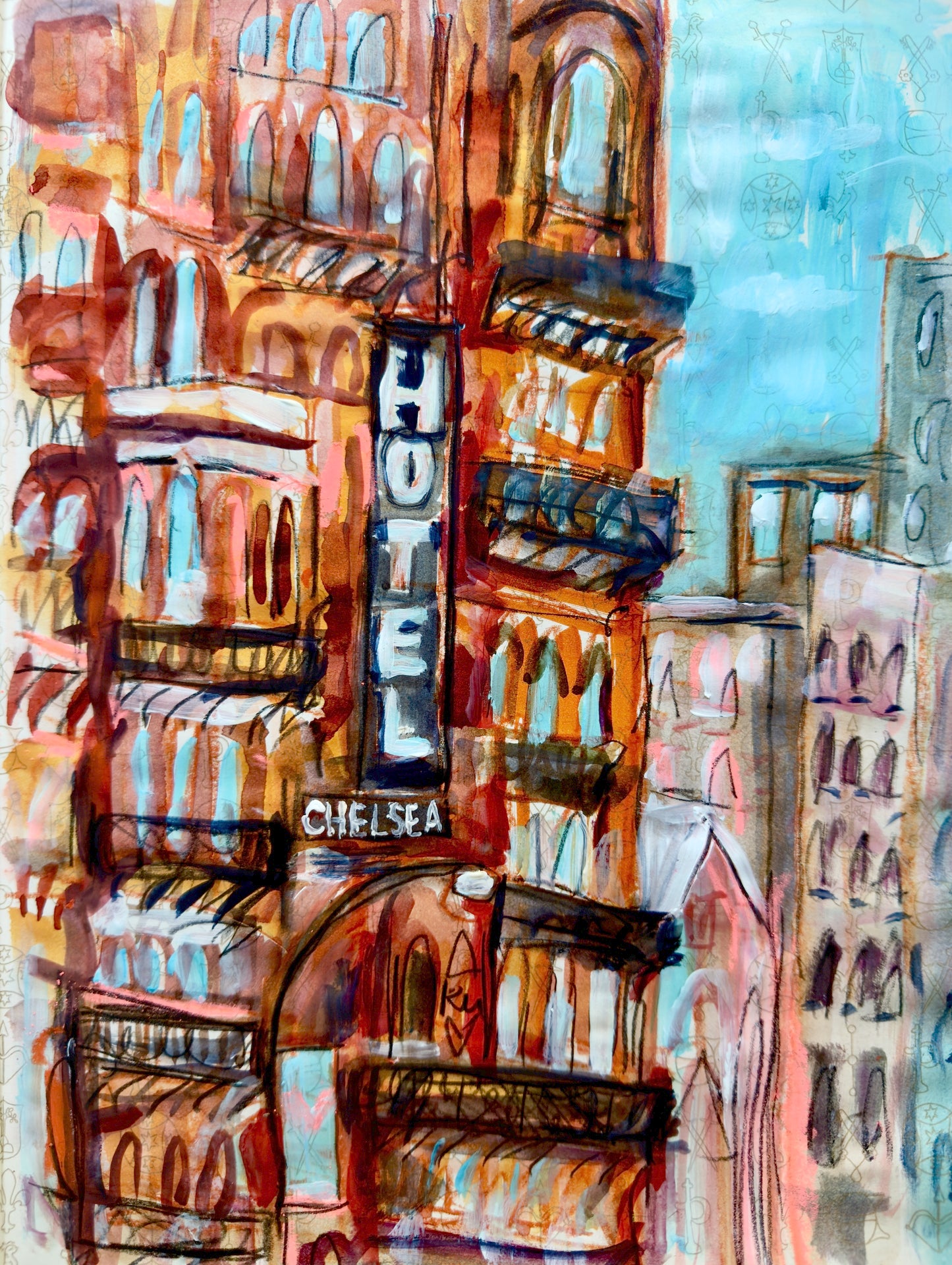 Chelsea Hotel Print