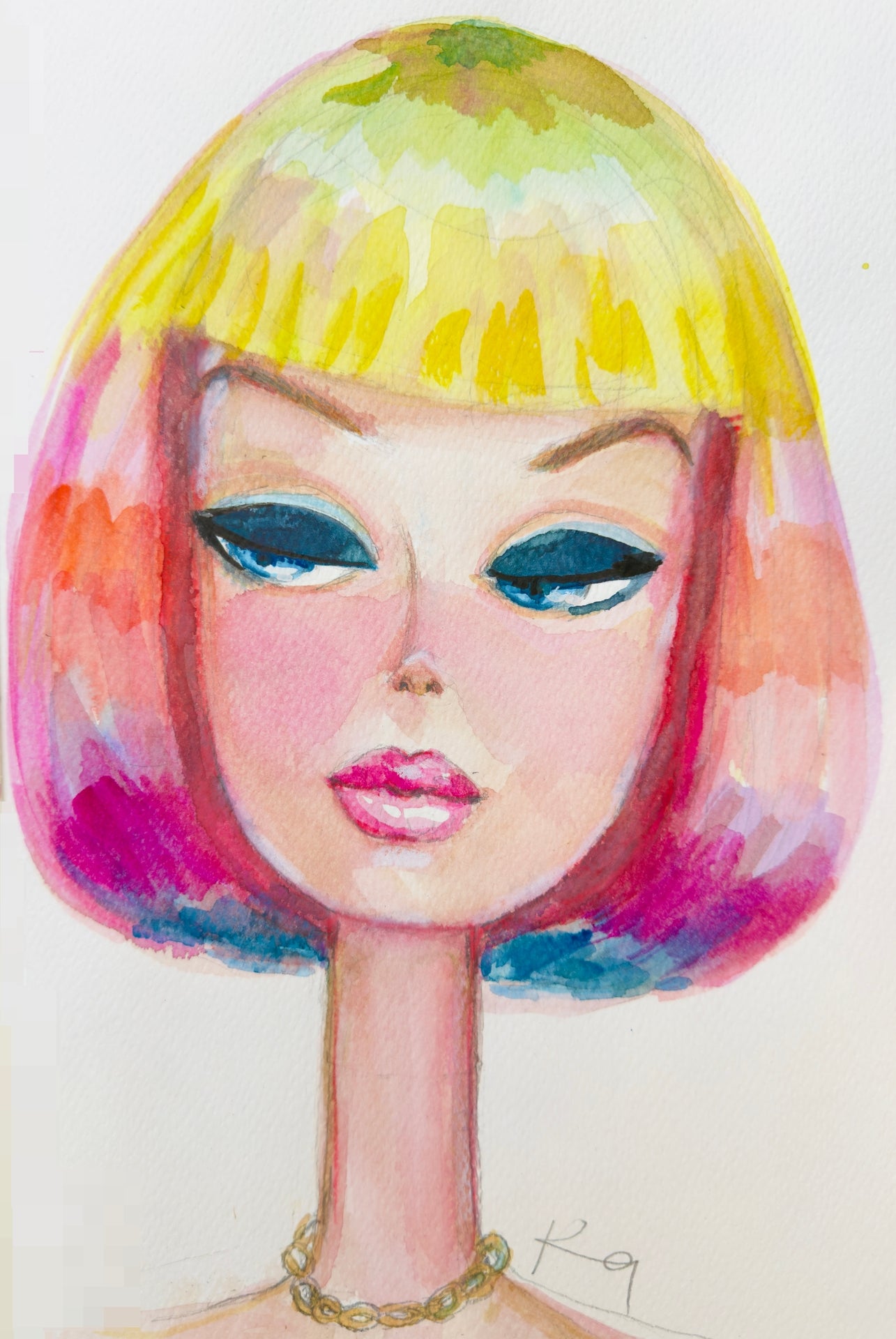 Rainbow Glance Barbie