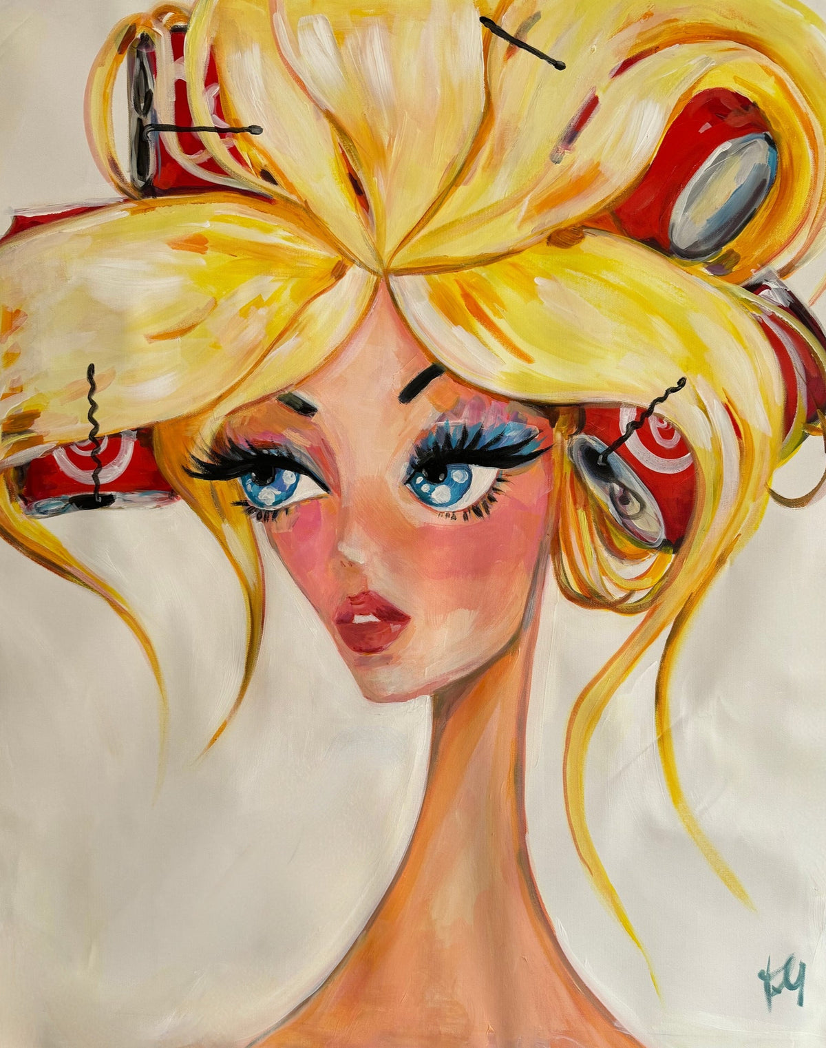 Coke Can Big Barbie Print