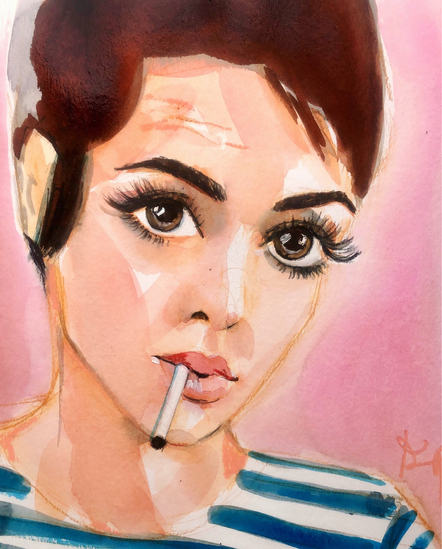 Winona in Girl Interrupted print