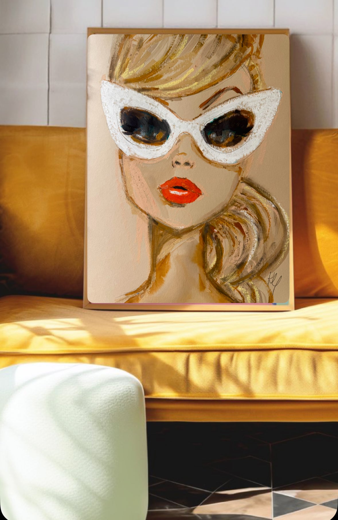 Barbie Neutrals Print