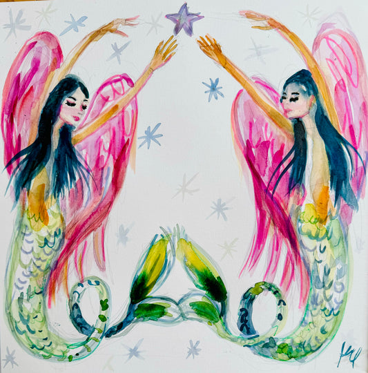 Angel mermaids