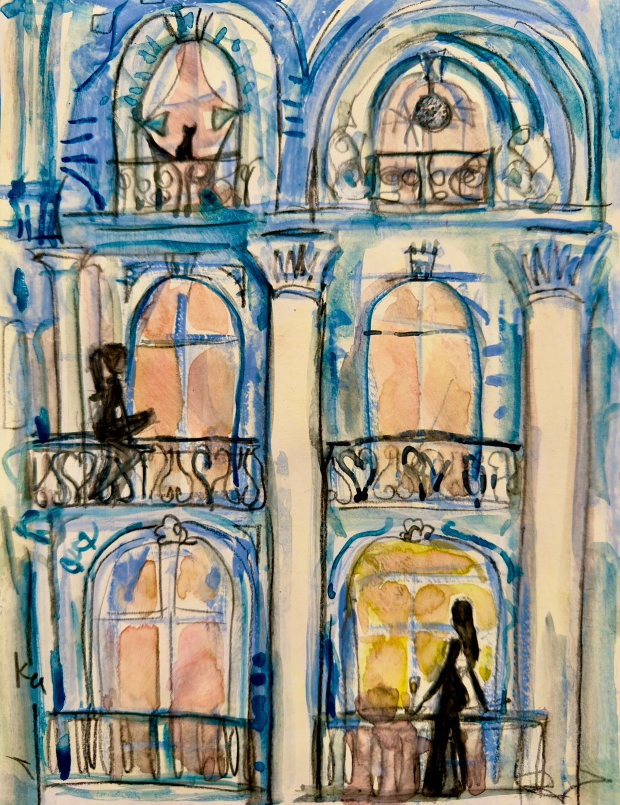 Night windows original