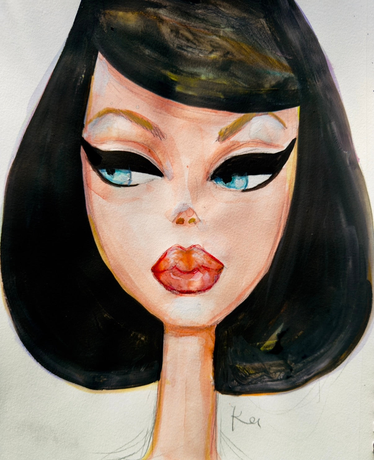 Goth Barbie original