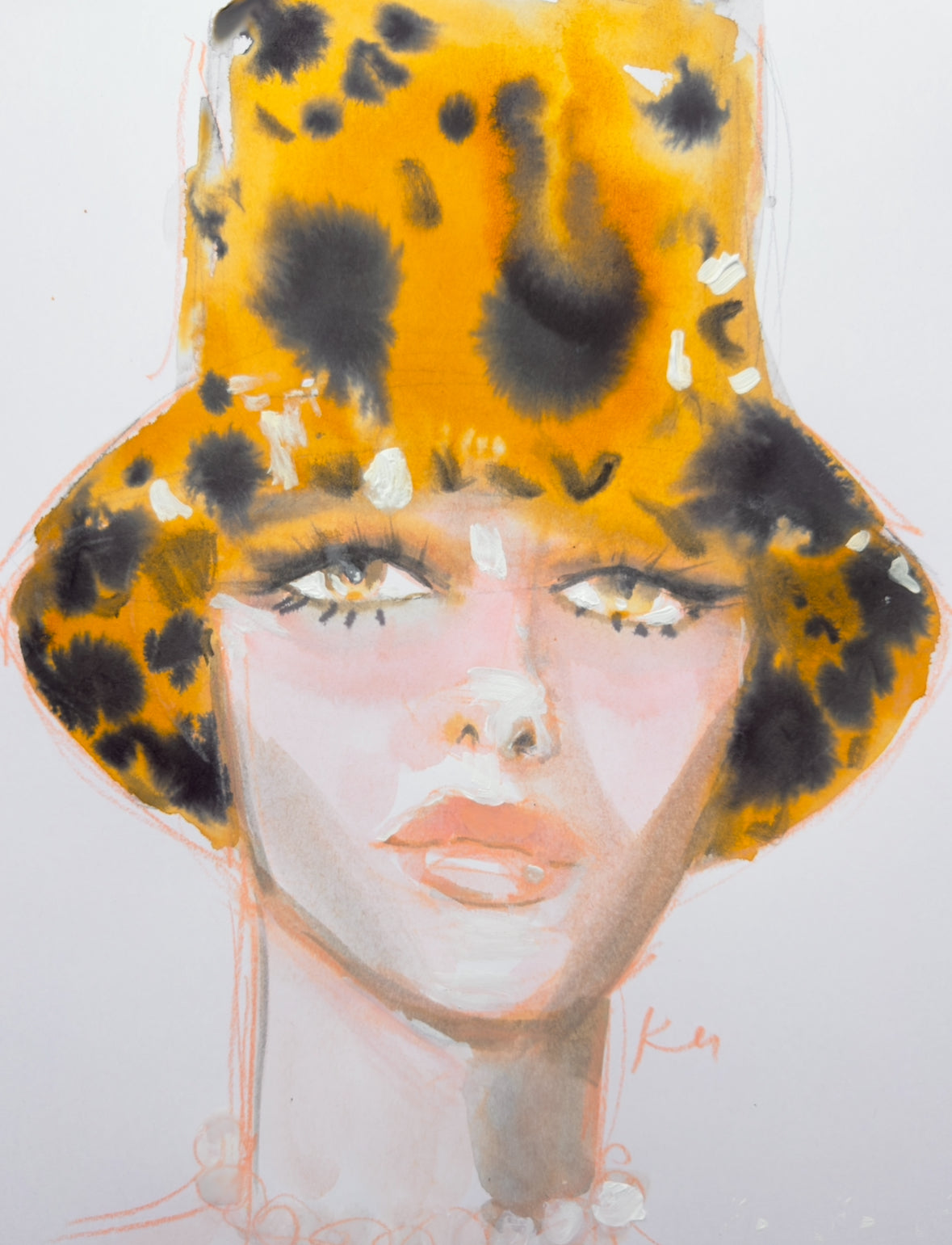 Leopard hat 3 original