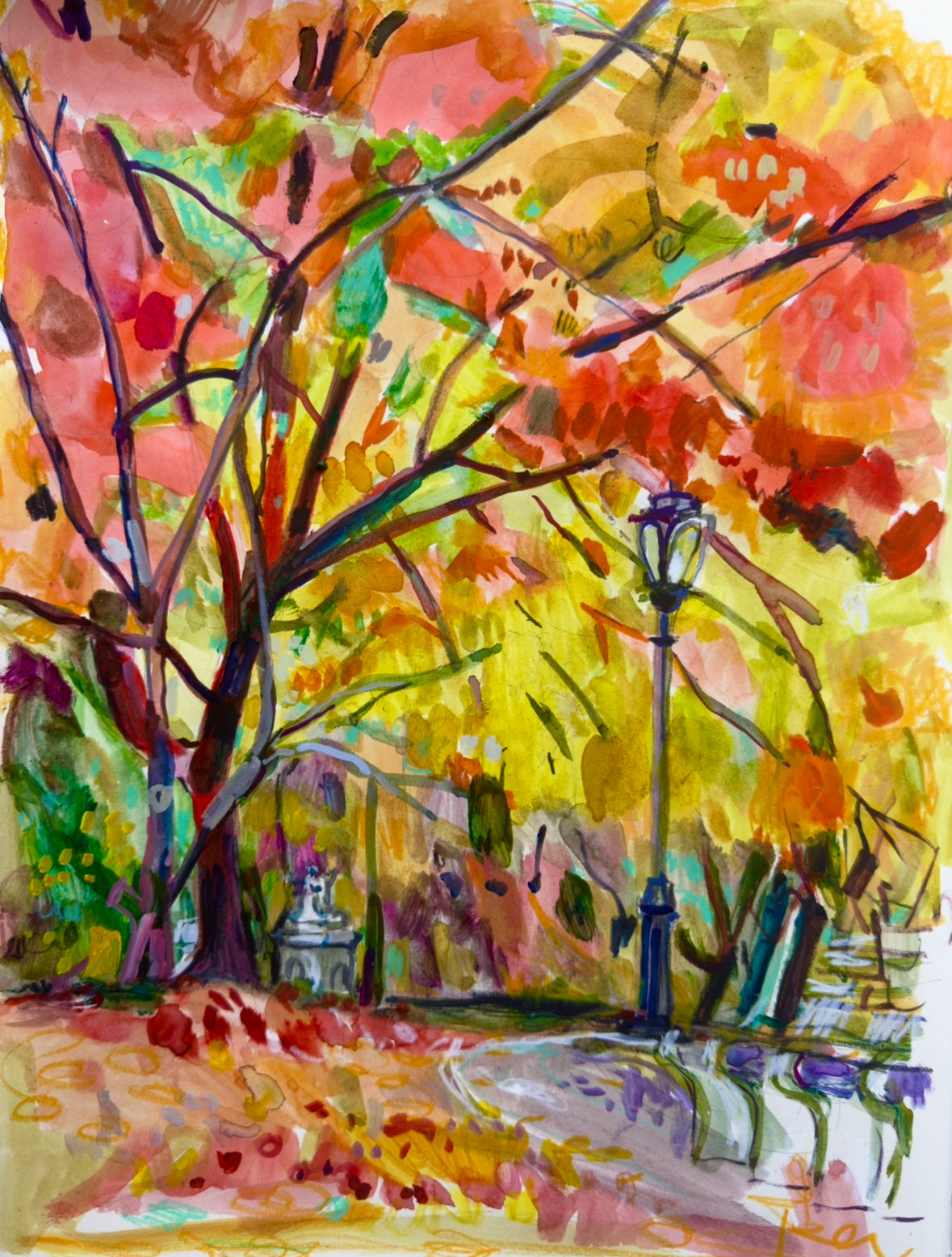 New York fall original