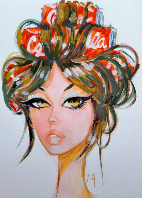 Coca Cola brunette original