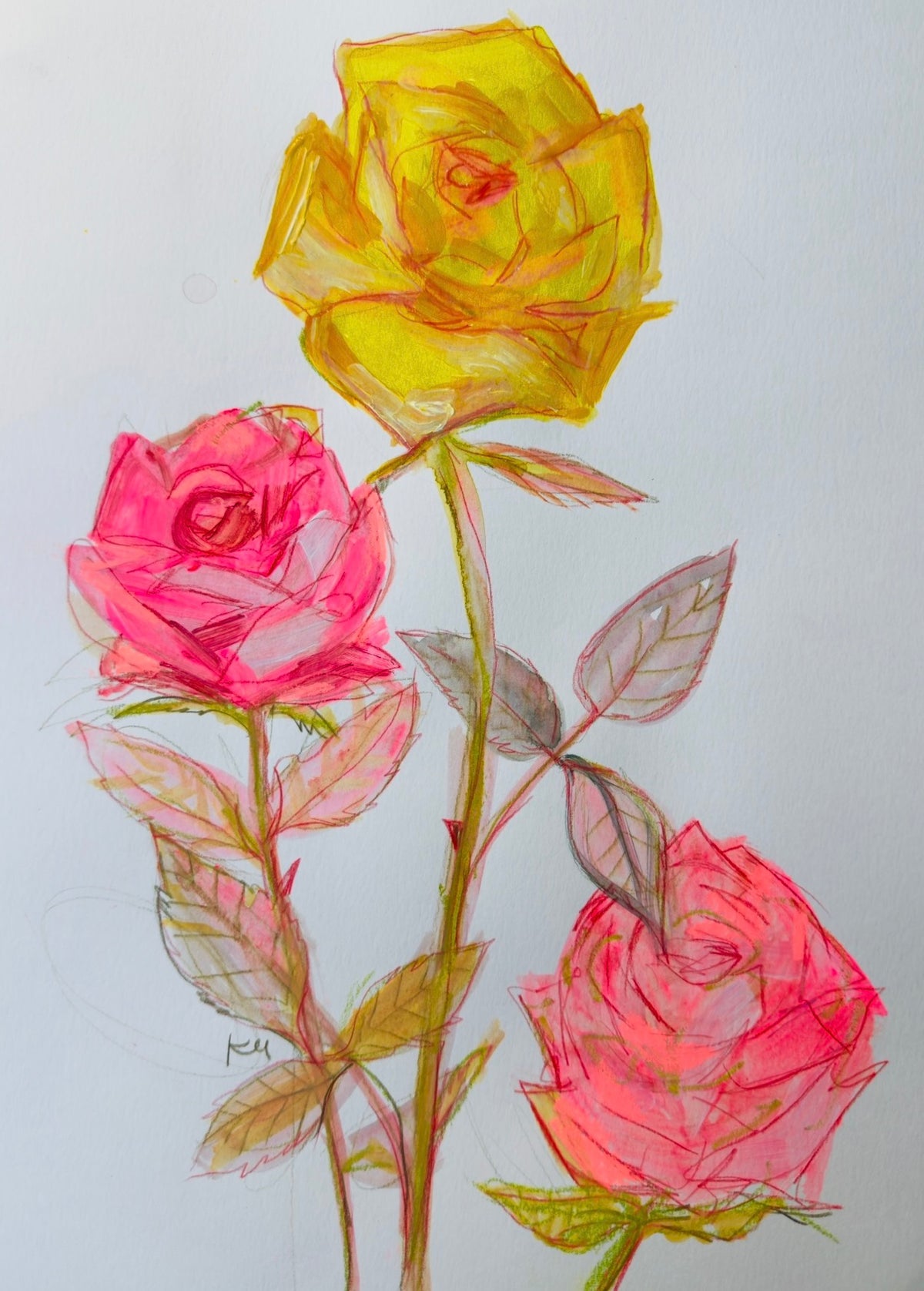 Three roses original