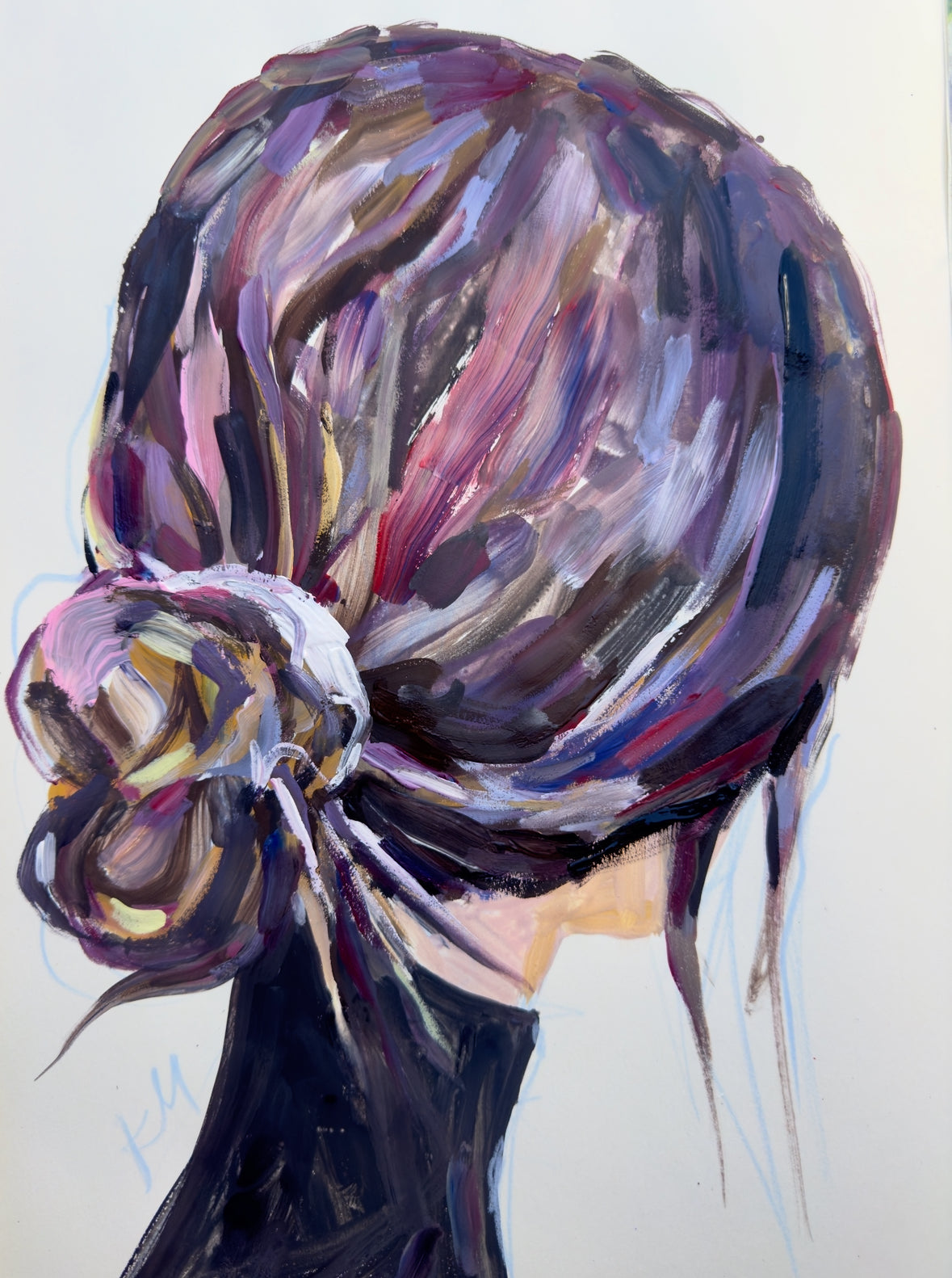 Fall hair dark original