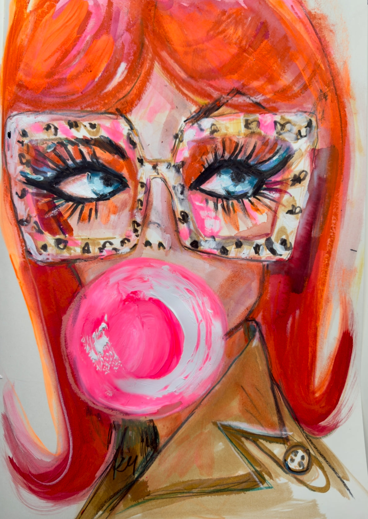 Bubblegum Red original