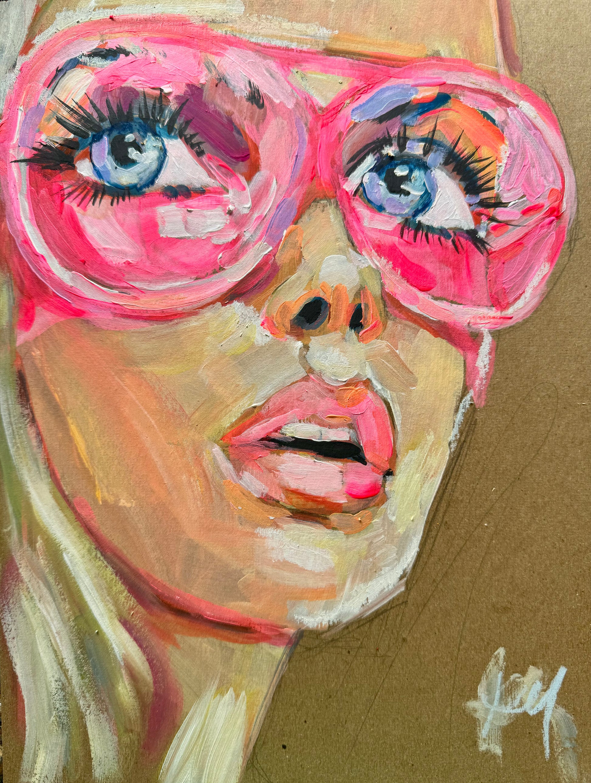 Rose glasses