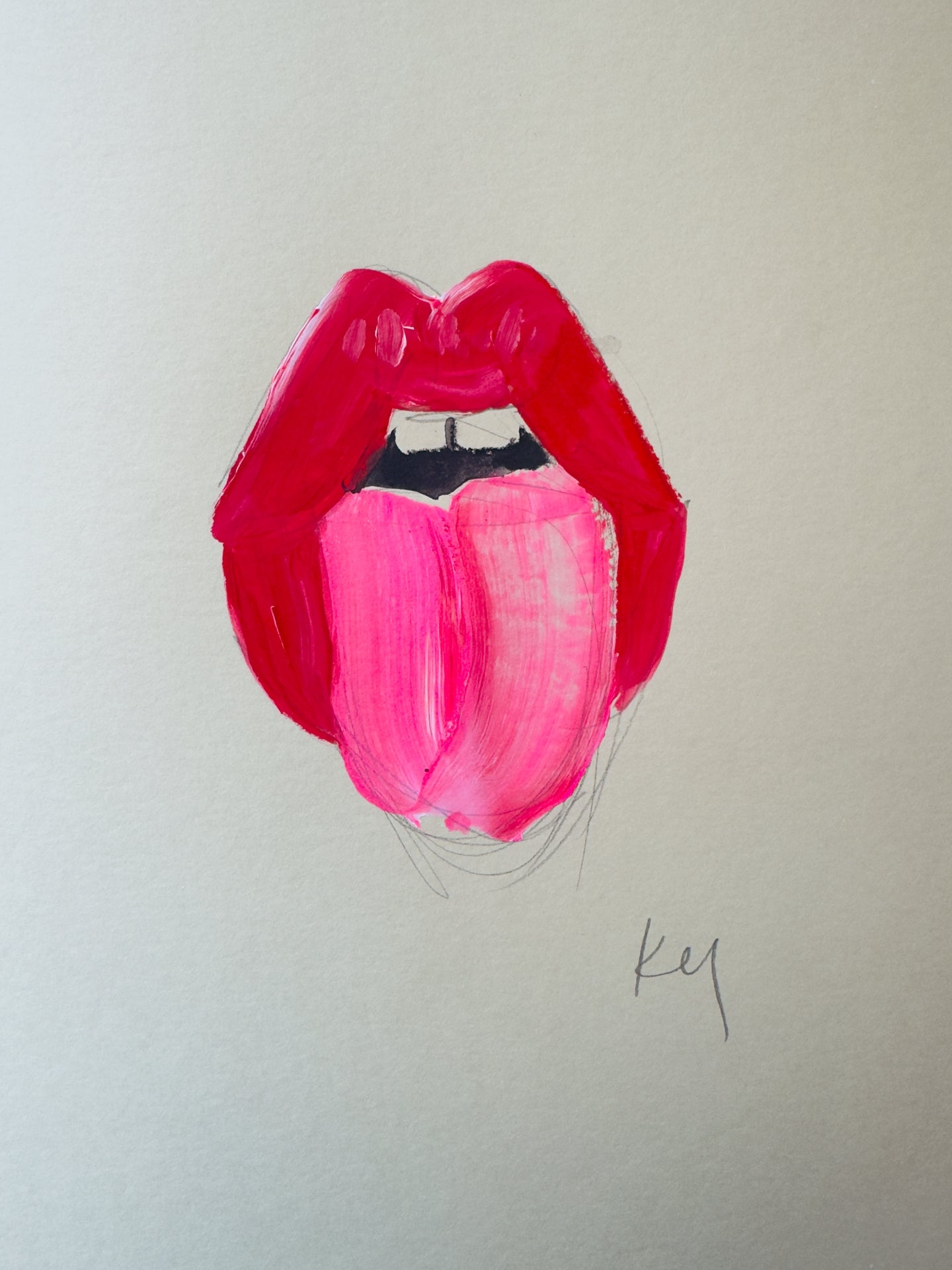 Tongue 2 Print