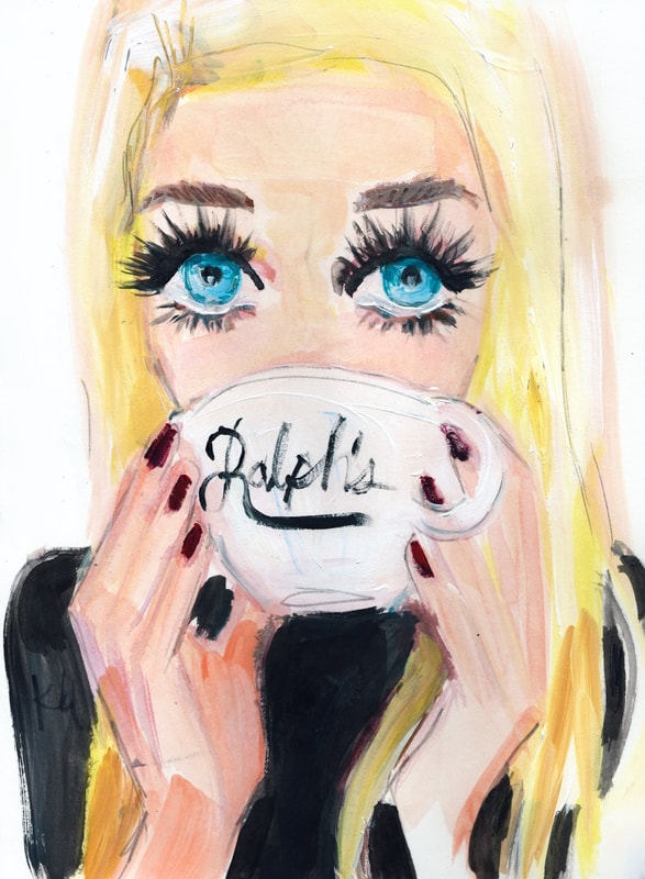 Ralphs Drinker Print