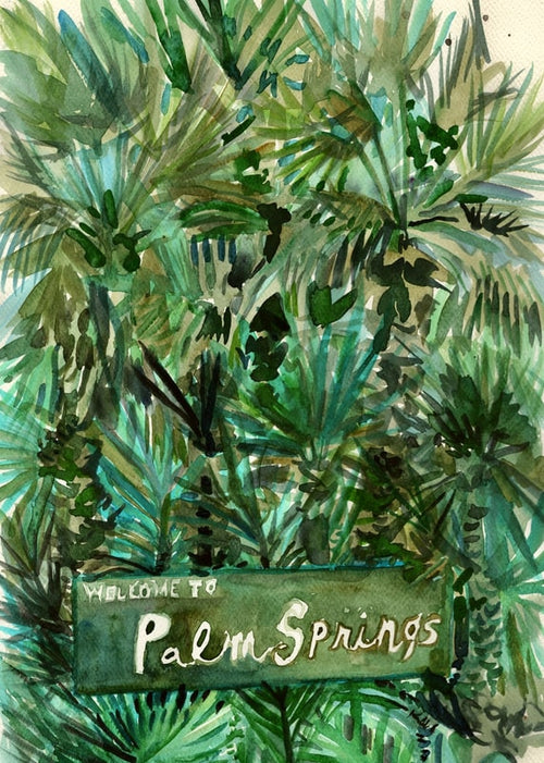 Palm Springs Jungle Print