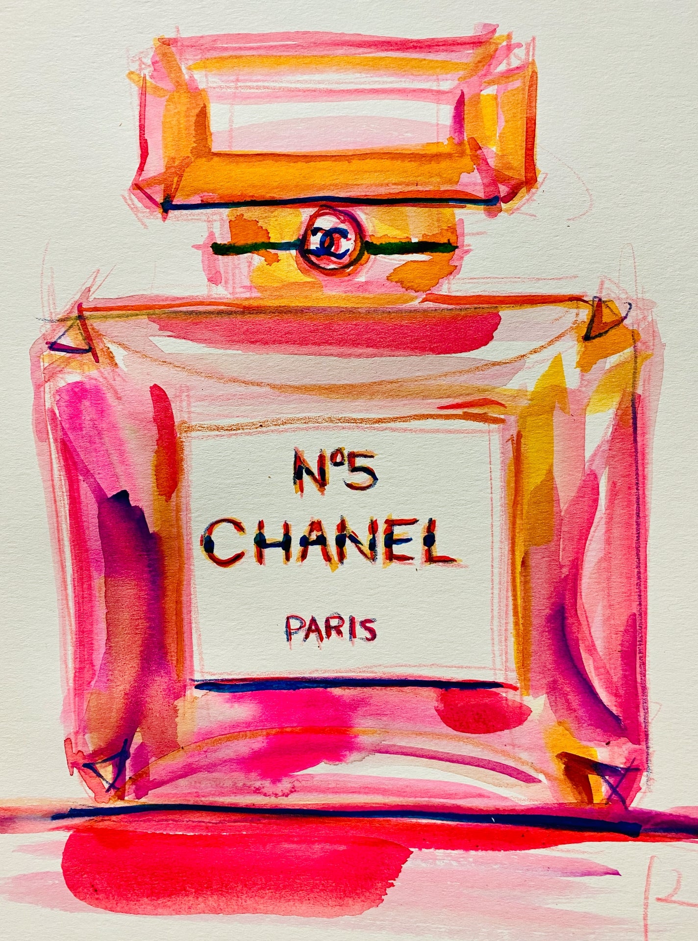Warm Chanel Print